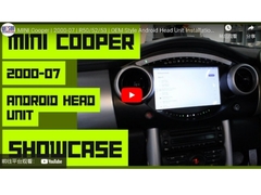 หน้าจอ 9 นิ้ว สไตล์ OEM โดยไม่มี DVD Deck สําหรับ BMW Mini Cooper R50 R52 R53 R56 R60 2000-2020