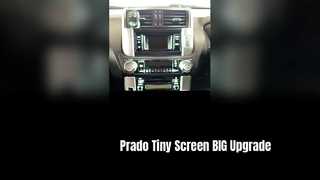 หน้าจอสไตล์ Tesla ขนาดใหญ่ 13.6" สำหรับ Land Cruiser Prado (TZG1801/1802)