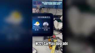 Mercedes-Benz S-Class W221 12.3" เครื่องเล่นมัลติมีเดียระบบ Android | GPS และ CarPlay (ZCV/ZCE/ZCM/ZDV/ZDE/ZDM/